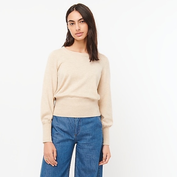 J. Crew Balloon Sleeve Sweater - Picture 4 of 9